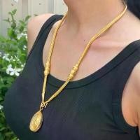 ราคา ไมคอนแท้สร้อยคอเบ็นซ์แต่งตุ้ม3ใบชิด3บ.จี้พระแท้หลวงพ่อรวยหลังไก่ ตะขอ ตลับ (1731393577437529704)