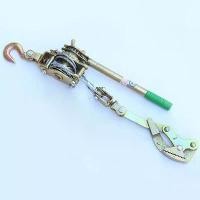 ราคา รอกสลิงดึงสายไฟพร้อมกริ๊ปสายไฟ รอกสลิงพร้อมกิ๊ปดึงสายไฟ รอกสลิง รอกสลิงมือโยก 2 ตัน รอกสลิงดึงสาย รอกสลิงมือดึง แข็งแรง ทนทาน / รอกสลิง อเนกประสงค์ โตโย ขนาด，2ตะขอ ，1 ตัน (1729787109981718759)