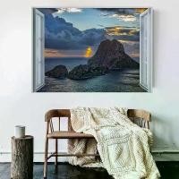 ราคา โปสเตอร์ภาพโปสเตอร์ผ้าใบ, การออกแบบภูมิทัศน์หน้าต่างผ้าใบ, ธีมแฟนตาซี, การออกแบบชายหาดและน้ำตก, การออกแบบป่าและวิวทะเล, ภาพวาดผ้าใบ, ศิลปะบนผนัง, เหมาะสำหรับห้องนั่งเล่นและของตกแต่งบ้าน (1730304989359