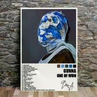 ราคา โปสเตอร์ผ้าใบ ปกอัลบั้มเพลง แกนนอนแบน ลายดอกไม้สีฟ้าและสีขาว ดีไซน์เสื้อสเวตเตอร์ คุณภาพสูง ของตกแต่งบ้าน ศิลปะบนผนัง ของขวัญรับปริญญา ของตกแต่งห้องแฟนเพลงสุดพิเศษ ทันสมัย ชิ้นตกแต่ง 2D แบน 20252D (17