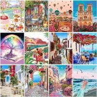 ราคา ภาพวาดตามตัวเลข, ภูมิทัศน์เมือง, กรอบ DIY, ภาพวาดตามตัวเลข, ศิลปะบนผนัง, ภาพวาดบนผืนผ้าใบอะคริลิค, สำหรับตกแต่ง (1730321109048855094)