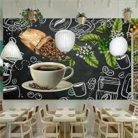 ราคา วอลล์เปเปอร์ที่ทันสมัยและเรียบง่ายสำหรับกาแฟ ภาพจิตรกรรมฝาผนัง กระดานดำ ร้านอาหาร โรงแรม ผนัง ปูนเปียก ร้านกาแฟ พื้นหลัง วอลล์เปเปอร์ (1729833608490420570)