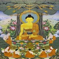 ราคา วอลล์เปเปอร์ 3 มิติที่กำหนดเอง, ภาพจิตรกรรมฝาผนังชุดทางศาสนาแบบเก่าจีน, ธีมสำหรับตกแต่งห้องนอนพระ (1730183874440235456)