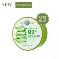 ราคา [COD] [tiktok]Nature Republic Soothing & Moisture Aloe Vera 92% Soothing Gel 300ml. Aloe Vera Gel Nature Republic[100% Authentic] (1733444597188429506)