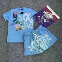 ราคา เสื้อผ้าแฟชั่น, Sy Central Cee, วัสดุผ้าฝ้าย, เสื้อยืดฤดูร้อนลำลอง, กางเกงขาสั้น, ชุดเสื้อผ้าผู้หญิง, เสื้อยืด, สำหรับผู้ชายและผู้หญิง, ชุดเสื้อสตรีท, กางเกง (1732879645219653329)