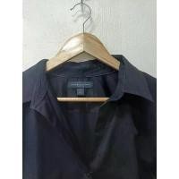 ราคา เสื้อเชิ้ตแบรนด์ Banana Republic ไซส์ L สีดำ ผ้าฝ้ายสแปนเด็กซ์ มือสองสภาพ100% สินค้าขายดี (1733186893253805256)
