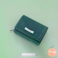 ราคา [ส่งฟรี] Louis Montini (The Peach 2) กระเป๋าสตางค์ผู้หญิงพับสั้น กระเป๋าสตางค์ใบเล็ก WL46 (1733229799663043762)