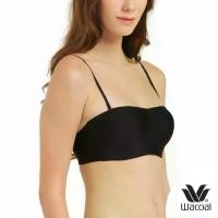 ราคา Wacoal strapless bra stays in place without slipping off The Best of Wacoal WB3B53 model black (BL) Body Bra (1733482304327419087)