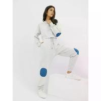 ราคา [Pomelo] กางเกงวอร์มดีเทลปะเข่า / The Sweatpants (1730524869223811163)