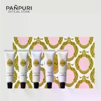 ราคา [จัดส่งทันที] ชุดครีมทามือขนาดพกพา Panpuri Nourish on the Go ชุดครีมทามือพกพา Panpuri พร้อม 5 กลิ่นหอมเฉพาะ (1733378425789318338)