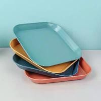 ราคา จานสำหรับบ้วนกระดูกทำจากฟางข้าวสาลี่ ดีไซน์เรียบง่ายและดูดีมีระดับเป็นจานผักสี่เหลี่ยมสำหรับใช้ในครัวเรือน สำหรับใส่ของว่าง ขนม ผลไม้ และอุปกรณ์บนโต๊ะอาหาร (1733188543655150683)