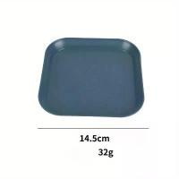 ราคา จานสำหรับบ้วนกระดูกทำจากฟางข้าวสาลี่ ดีไซน์เรียบง่ายและดูดีมีระดับเป็นจานผักสี่เหลี่ยมสำหรับใช้ในครัวเรือน สำหรับใส่ของว่าง ขนม ผลไม้ และอุปกรณ์บนโต๊ะอาหาร (1733188981084751437)