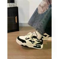 ราคา 2026 Warrior Women's Cotton Shoes Black and White Sneakers Women's 2025 New Autumn Winter Sheepskin Cotton Shoes Fleece-Lined White Shoes (1733876223071388910)