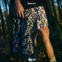 ราคา กางเกงขาสั้น กางเกงแฟชั่นเนวสตรีท Hooplife Hoop Monogram Mesh Shorts (1734007551642731588)