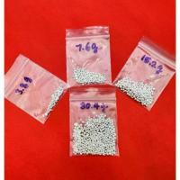 ราคา เม็ดเงินนอกแท้ 100% SILVER 100% เม็ดเงินร้อยเม็ดกลมสวย รับประกันคุณภาพสิน ( ราคาอาจเปลี่ยนแปลงตามราคาตลาด แต่ราคาที่นี่) (1734262314713646918)