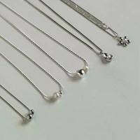 ราคา MWS สร้อยคอเงินแท้925 [All Silver S925] มาใหม่ charm คอลนี้สวยมากค่ะ [FREE กระเป๋าเก็บเครื่องประดับ+ผ้าขัดเงิน] COD (1734342954947020625)