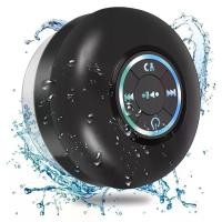 ราคา Mini Bluetooth Shower Speaker with LED light, Portable IPX4 Waterproof, Hands-Free Speakerphone. Rechargeable Using Micro USB, Wireless Stereo for Beach, Shower & Home (1733525946288735446)
