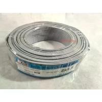 ราคา WABARI สายไฟ 2x1.5 สายไฟอ่อน สายนำสัญญาณ Speaker Wire ขดละ 90 เมตร (1734257307971257425)