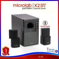 ราคา ลําโพง Microlab X2BT Bluetooth Speaker 2.1 Ch. (46 Watt) ลำโพงบลูทูธคอมพิวเตอร์ พร้อมซับวูฟเฟอร์ รองรับบลูทูธ รับประกันศูนย์ไทย 1 ปี ลําโพงพกพา (1734086559256249964)