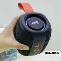 ราคา MY HM-805 Mini Bluetooth Speaker High Power Portable Waterproof Subwoofer with Lithium Battery Power Amplifier 1200mAh-2000mAh Bluetooth Version 5.3 Black Audio Speaker (1733916831677515282)