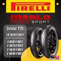 ราคา ยางรถมอเตอร์ไซค์ PIRELLI DIABLO ROSSO SPORT ขอบ 17 รหัส 110/70-17 130/70-17 140/70-17 150/60-17 ส่งไว!!! (1734338582525478527)