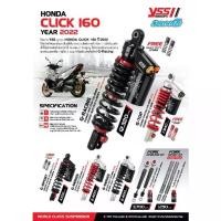 ราคา ♭โค้ด 12DD800 โช็ค YSS HONDA CLICK 160 G-SPORT G-SERIES G-RACING G-TOP สปริงหน้า YSS FORK SPORT KIT แบบโหลด1นิ้ว✍ (1734007302799591124)