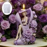 ราคา Resin Casting Molds, Romantic French Style High Heels Girl Shape Silicone Mold, Creative Combination of Flowers and High Heels, Romantic French Style, Mold is Soft and Not Easy t (1734274281083536936)