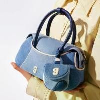 ราคา KUNOGIGI Guliangjiji Baseball Boston Bag Small Women's Commuter Shoulder Crossbody Bag Retro Style Women's Bag (1734247714032747858)