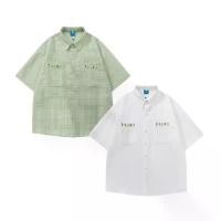 ราคา เสื้อเชิ้ตเกาหลีงานปักลายการ์ตูน Premium Korea Shirt little Flowers Style (1733661304176019077)