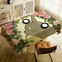 ราคา 【OOI】 Cute Totoro Table Cloth Polyester Print Waterproof Oilproof Rectangular Party Table Cover Tablecloth Picnic Mat (1734075342286325521)
