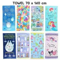 ราคา [COD] ผ้าเช็ดตัว ผืนใหญ่ 70x140 ซม. Mickey Toy Story Moomin Ariel ผ้าขนหนู มิกกี้ มูมิน เงือก ผ้าเช็ดตัวน่ารัก ผ้าเช็ดตัวเด็ก (1733708254302602837)