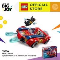 ราคา LEGO Super Heroes Marvel 76336 Spider-Man Car vs. Venomized Wolverine (134pcs.), Building Blocks, Kids Toy (1734234245709071443)