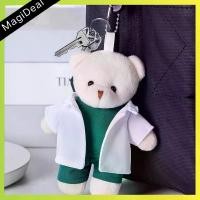 ราคา [Tiktok] MagiDeal Doctor Bear Stuffed Animal Soft Backpack Pendant,Stuffed Toy,Plush Toy Bear,Cute Doll for Son Daughter Students Girls Gifts (1734108426093430103)