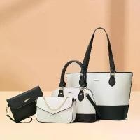 ราคา 2025 New Women's Bag Trend Women's Bag Set Fashion Trend Tote Bag (1734002794062251196)
