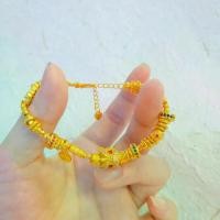 ราคา Gold Store Same Style National Trend Auspicious Lion DIY Bracelet for Women Gold Color Imitation Gold Light Luxury High-end Bracelet (1733660771207775316)