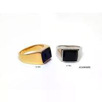 ราคา Unisex สำหรับผู้ชาย, สาวฮอตสวมชุด, แหวนนิลดำ Square Black ，Seasonal trend (1733524696556733692)