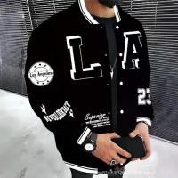 ราคา Autumn New Baseball Jacket Men's Fashion Trend High-Quality Outdoor Baseball Jacket Men (1733963161172084402)
