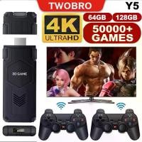 ราคา 2025Y5 Game Console HD 4K Home HDMI TV PSP Emulator 2.4G Dual Player GD10 Mini X9PRO (1733470899618481577)