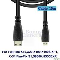 ราคา สาย HDMI 10m ต่อฟูจิ X10,X20,X100,X100S,XF1,X-S1,FinePix S1,S8600,HS50EXR เข้ากับ HD TV,Projector cable for FujiFilm มีบริการเก็บปลายทาง (1733835015902954747)