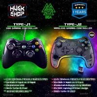 ราคา แนะนำ จอย EGA Type J1 (มีสาย) , Type J2 Wireless 2.4G (ไร้สาย) จอยเกมส์ Joystick For PC , TV-Box , PS3 ประกันศูนย์ 1 ปี (1733721445970052821)