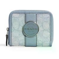 ราคา กระเป๋าสตางค์ COACH C8323 LONNIE SMALL ZIP AROUND WALLET IN SIGNATURE JACQUARD (SVS9X) (1733780898610054971)