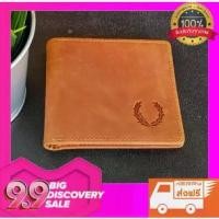 ราคา COD กระเป๋าสตางค์ Mastersmith กระเป๋าหนังแท้ นูบัค Genuine Leather RFID Nubuck Wallet สีทองTikTok (1734334399166776940)