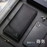 ราคา 2025 Genuine Paul Mysde Top Layer Cowhide Leather Wallet Men's Long High-end Brand Luxury Gift Money Clip (1733782090925507942)