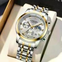 ราคา นาฬิกาแบรนด์ Longbo Watch งานแท้ นาฬิกาควอตซ์สำหรับผู้ชาย ระบบอนาล๊อค เครื่องญี่ปุ่น สินค้าแท้พร้อมกล่องแบรนด์ กันน้ำ (1729699832587126951)