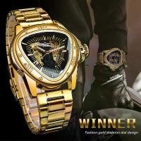 ราคา High-Quality WINNER Mechanical Watch Hollow Triangle Fully Automatic Mechanical Men's Watch Steel Band Student Watch Suitable for Gifts (1733497693948446652)
