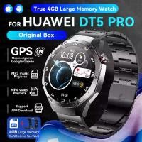 ราคา 2025 ใหม่สำหรับ HUAWEI Watch DT5pro สมาร์ทวอทช์ผู้ชาย หน่วยความจำ 4GB ระบบนำทาง GPS เครื่องเล่น MP3/MP4 ดาวน์โหลดแอป ติดตามกีฬา สมาร์ทวอทช์ (1733970566255314064)