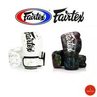 ราคา นวมชกมวย Fairtex Boxing Gloves BGV14 Painter White/Black Training Gloves Sparring gloves (1734314585926305114)