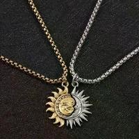 ราคา Sun and Moon Asymmetric Accessories for Men and Women, High-End Couple Necklaces, Versatile and Simple Statement Necklaces and Earrings (1733844114714232483)