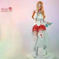 ราคา Cosplay Costume sbluucosplay Yuuki Asuna Cosplay Costume for Women Anime Sword Art Online Cosplay SAO Yasuna Halloween Costume (1733484177542120875)