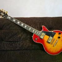 ราคา กีต้าร์ไฟฟ้า Gibson Lespaul custom sunburst แถมฟรี กระเป๋า ปิ๊ก สายแจ็ค กีตาร์ electric guitar ไฟฟ้า (1732737008127018904)